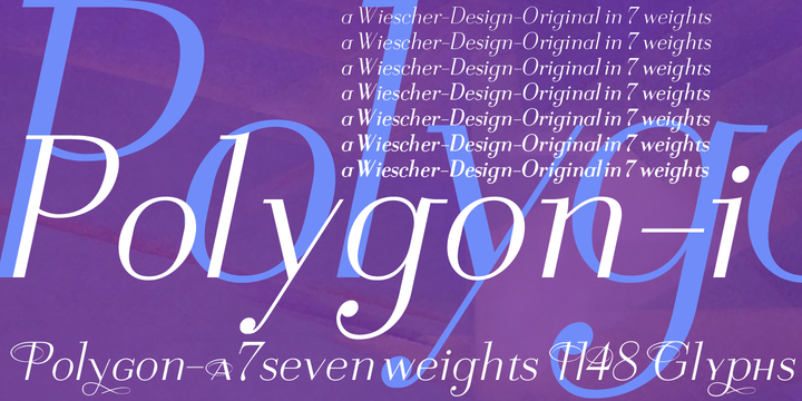 Font Polygon I