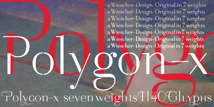 Font Polygon X