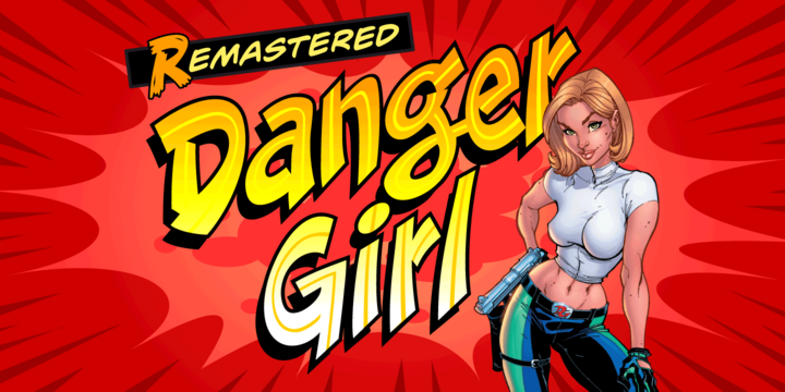 Font CC Danger Girl