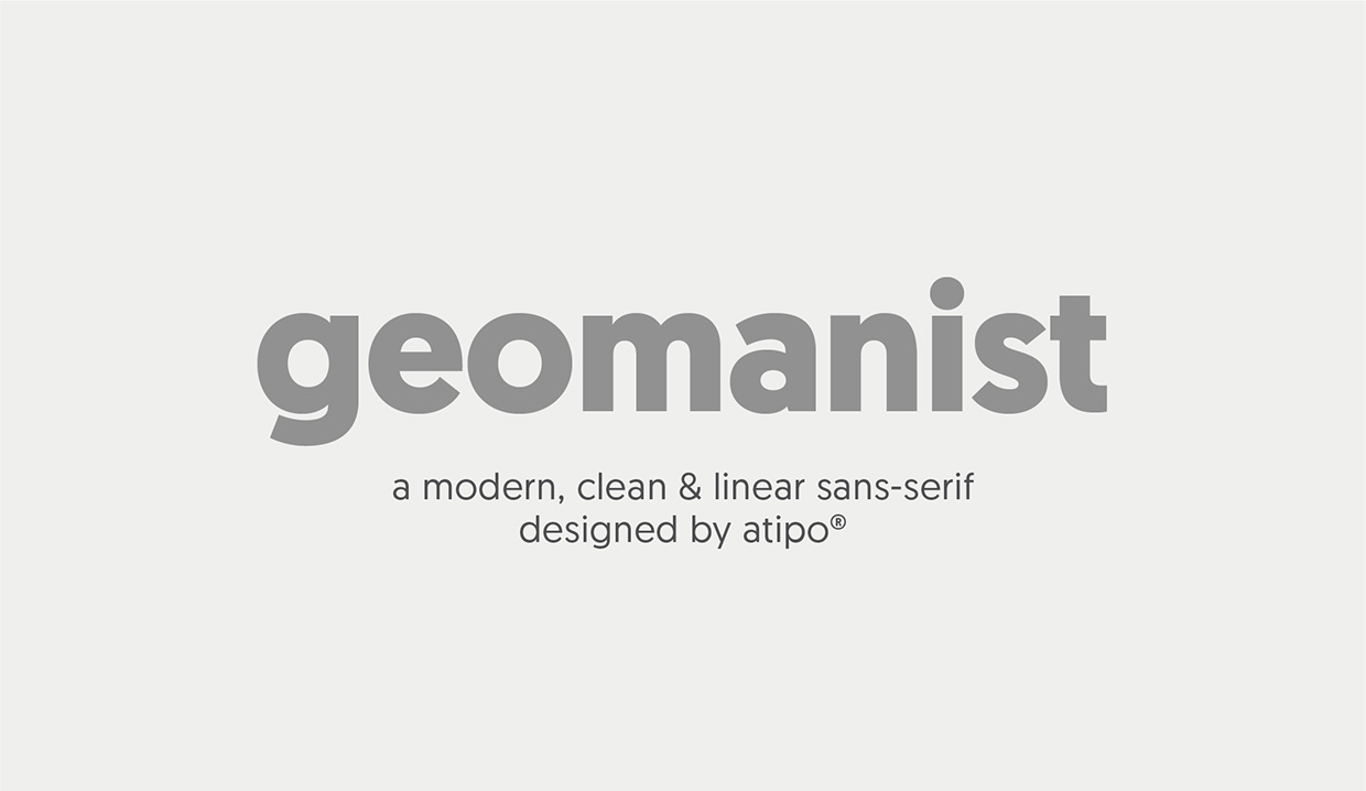Font Geomanist