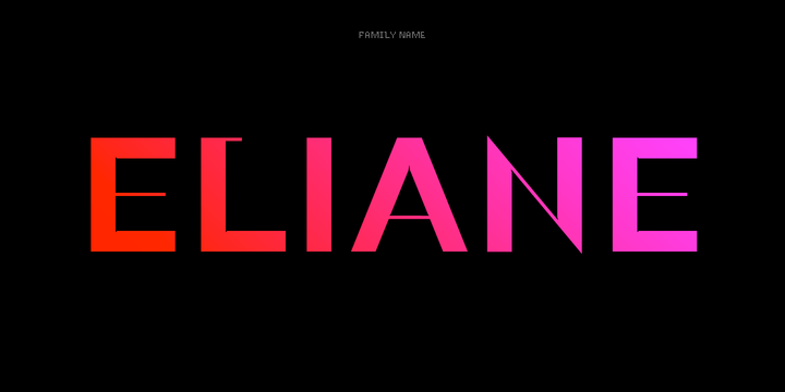 Font Eliane