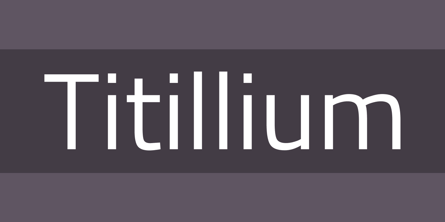 Titillium