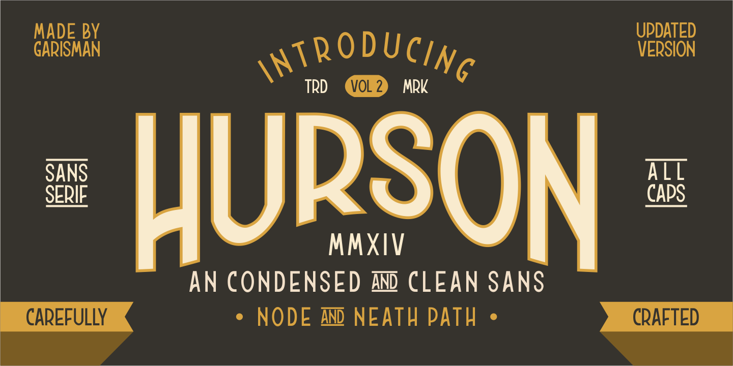 Font Hurson Clean
