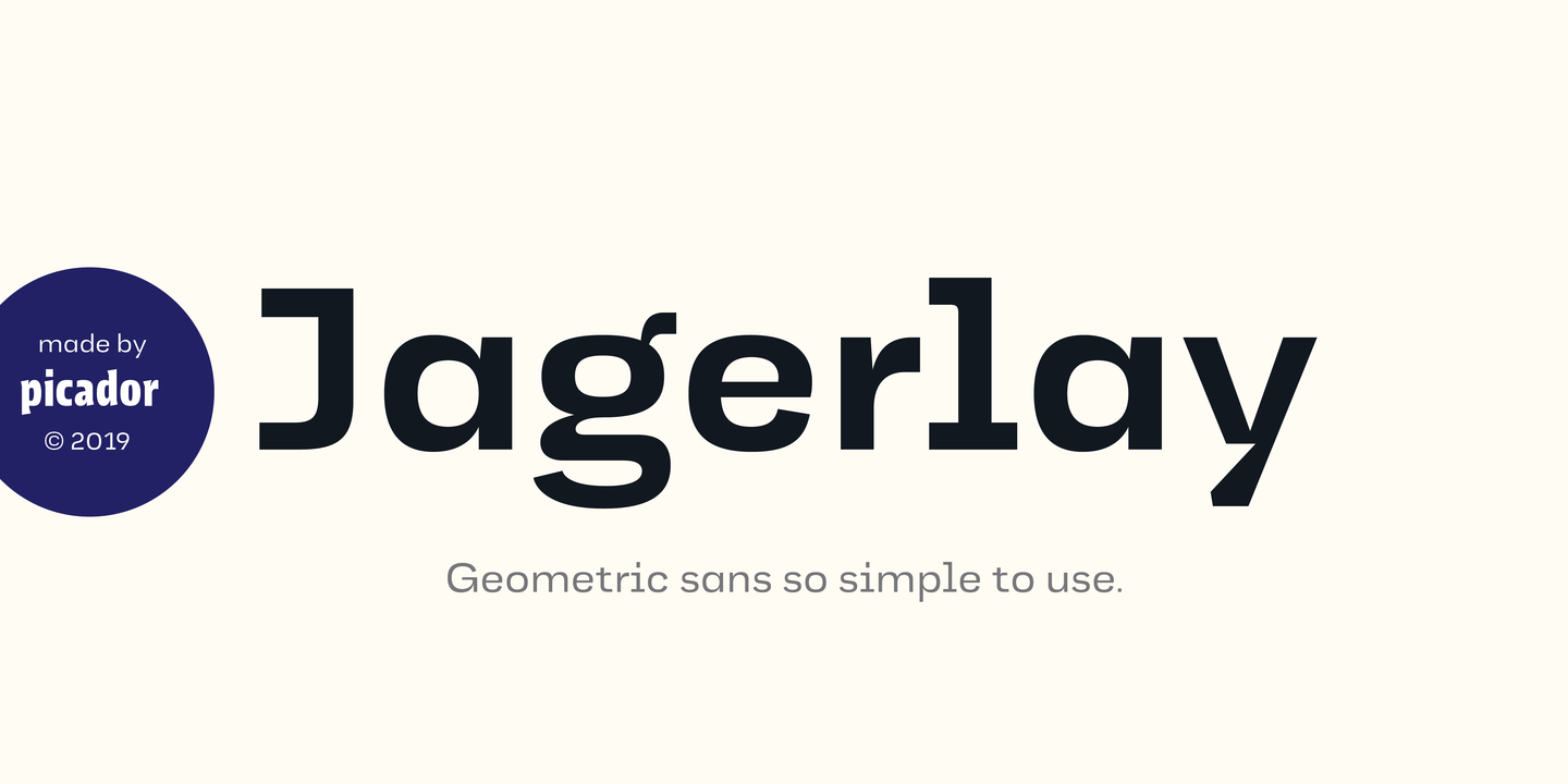 Font Jagerlay