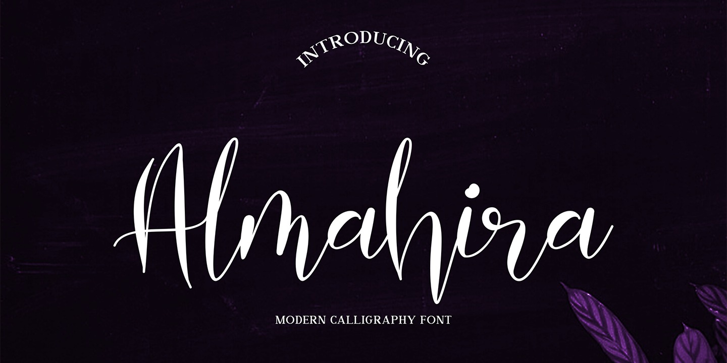 Font Almahira