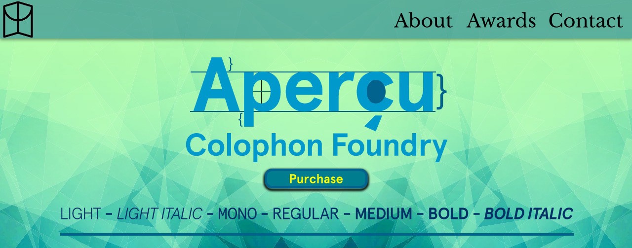 Font Apercu Mono Pro