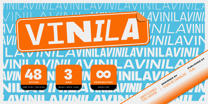 Font Vinila Variable