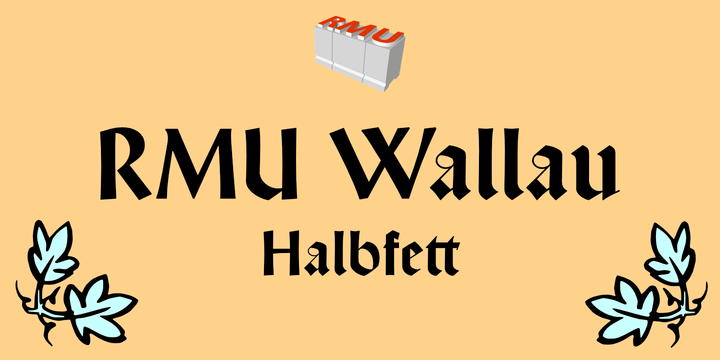 Font Wallau RMU