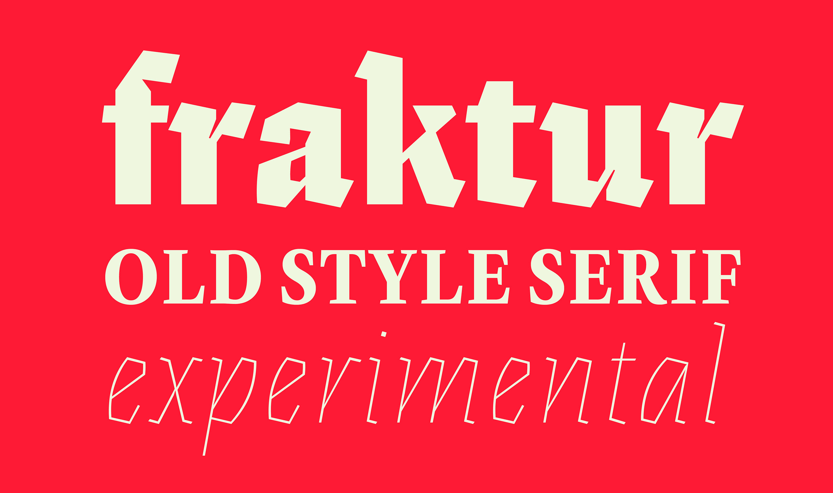Font Eskapade Fraktur