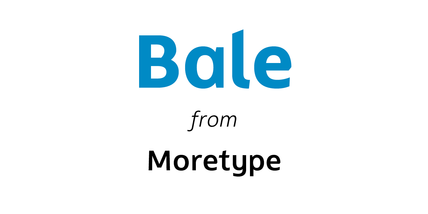 Font Bale