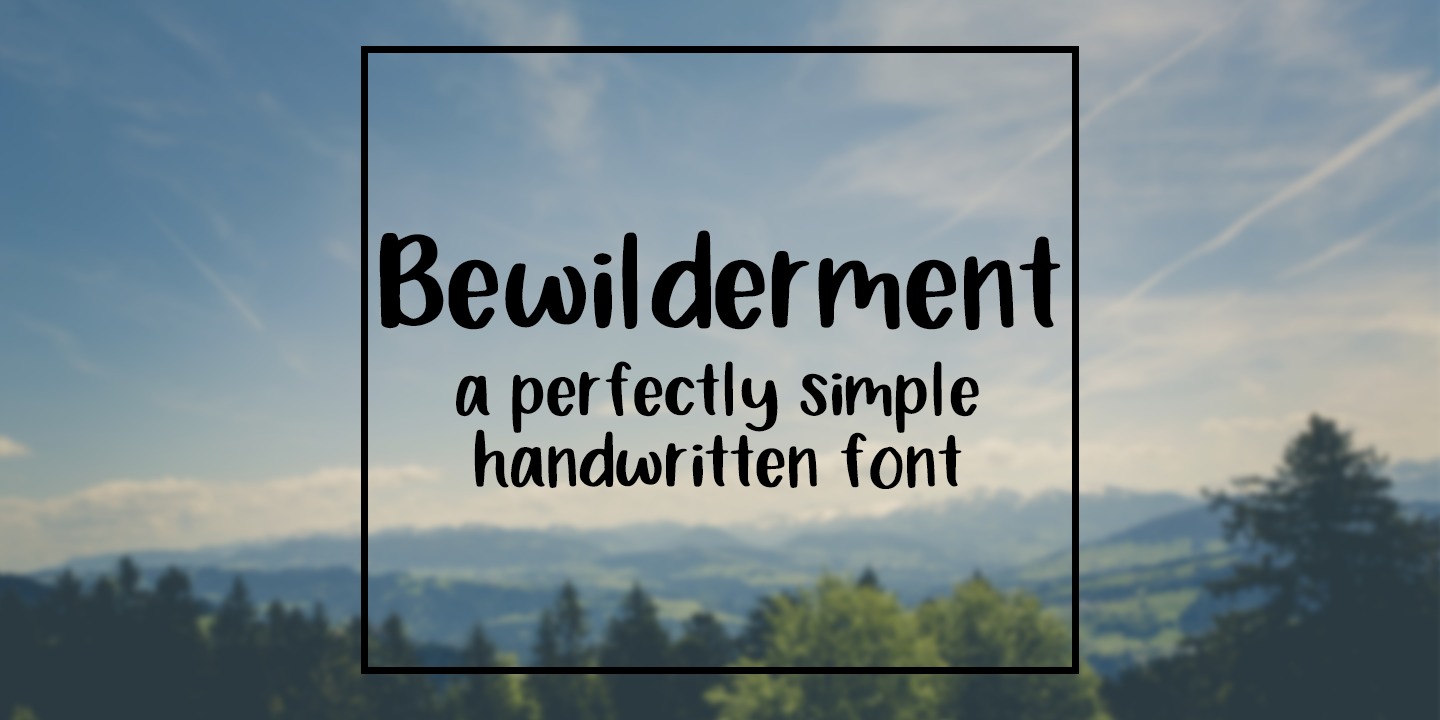 Font Bewilderment