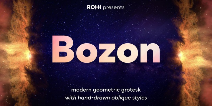 Font Bozon