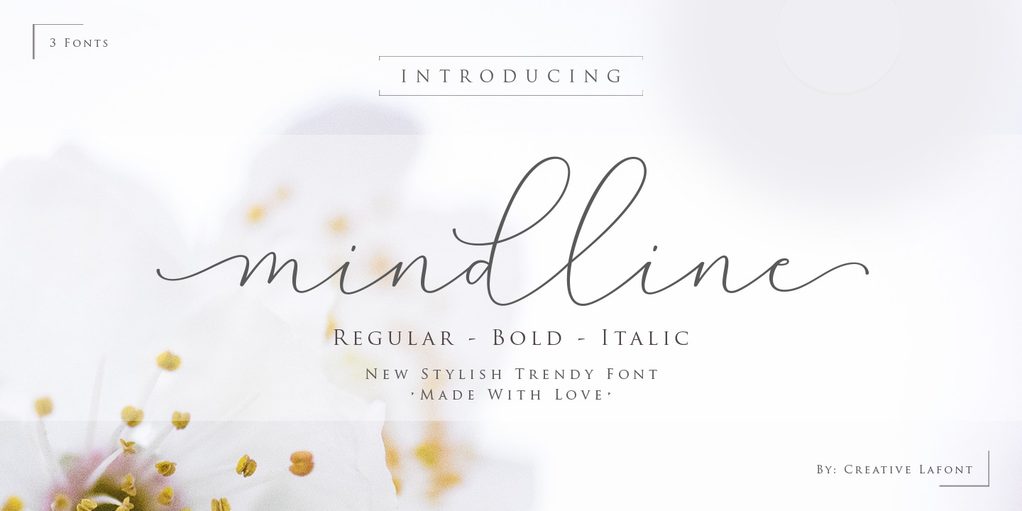 Font Mindline Script