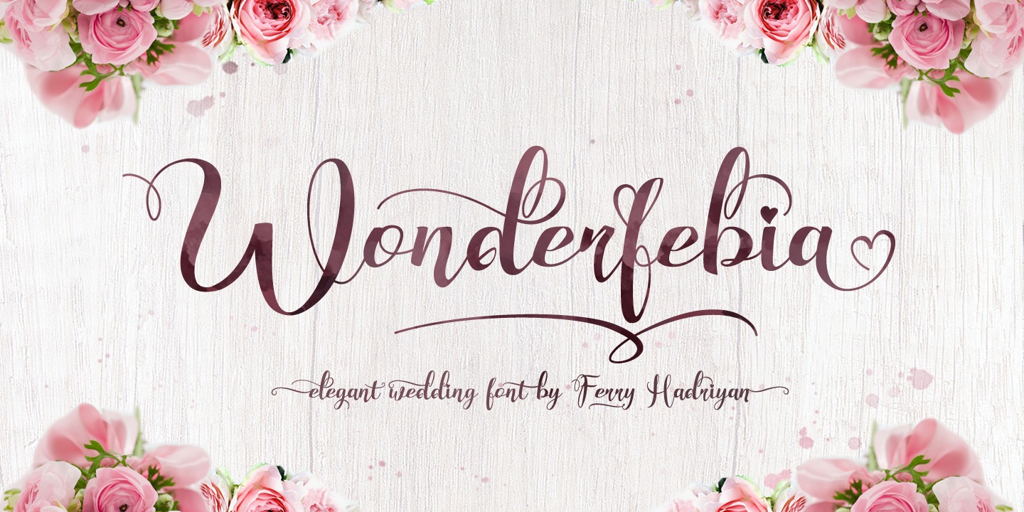 Font Wonderfebia