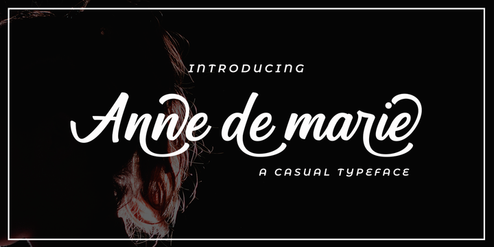 Font Anne de Marie