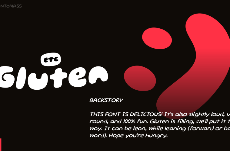 Font ETC Gluten