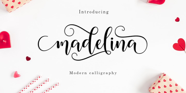 Font Madelina Script