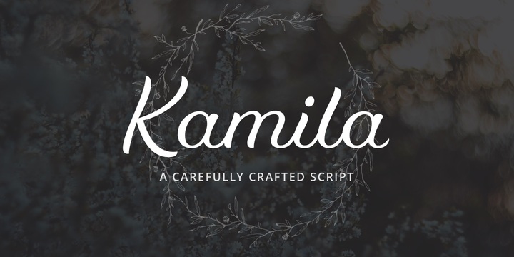 Font Kamila