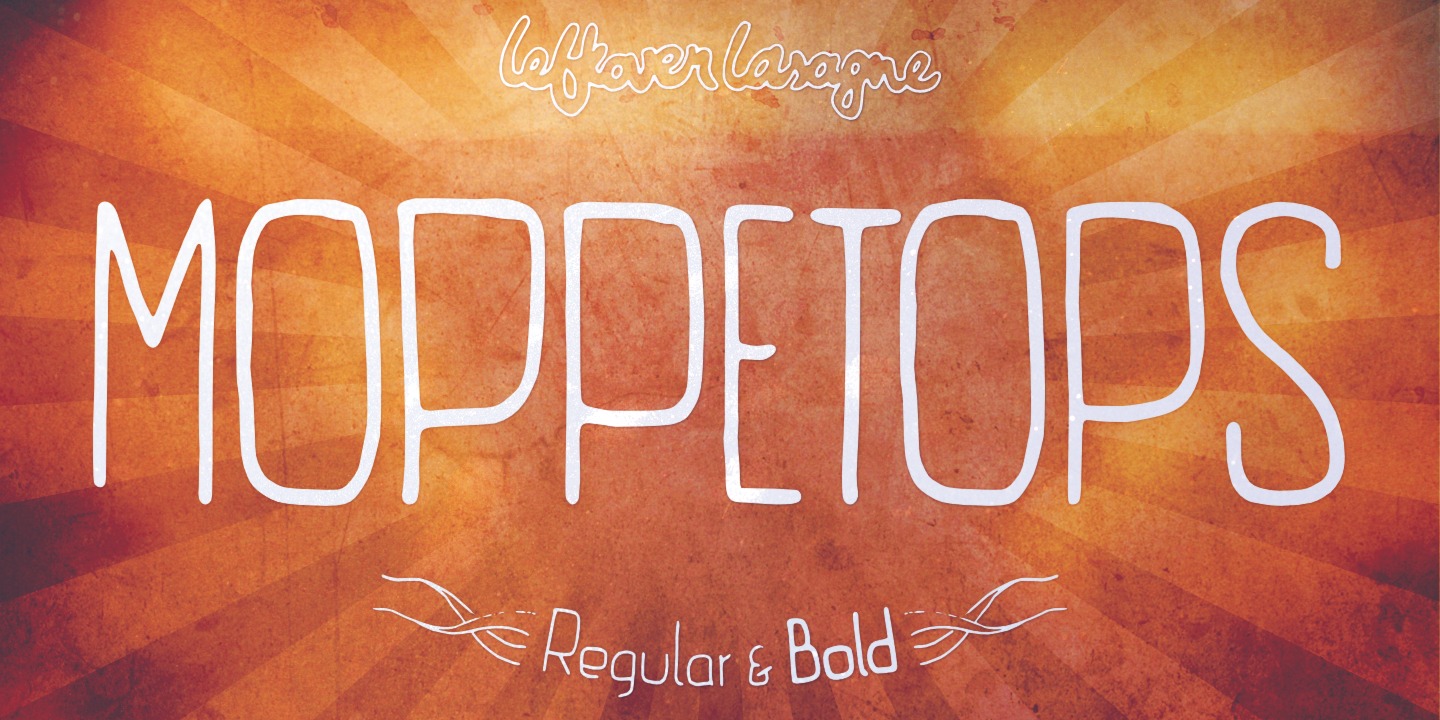 Font Moppetops LL