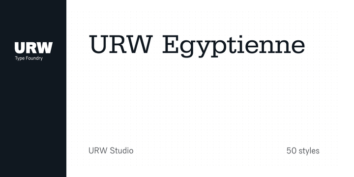 Egyptienne URW Extra Narrow