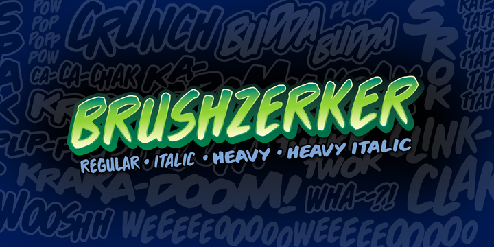 Font Brushzerker BB