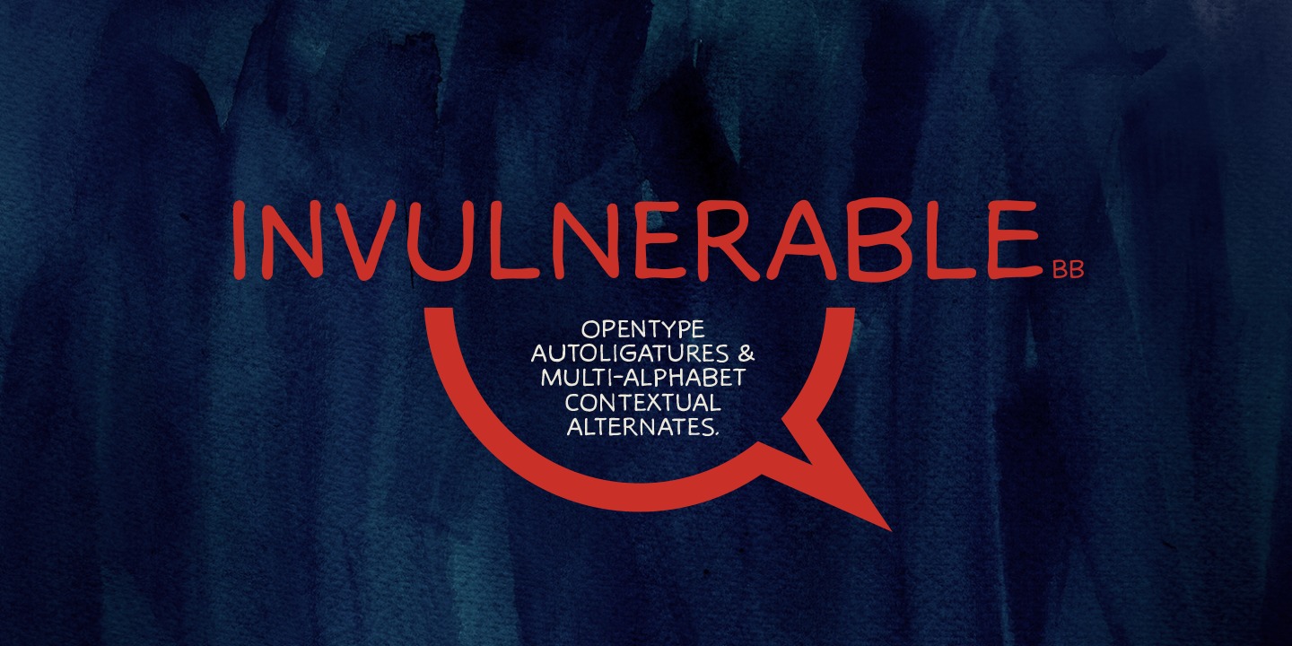 Font Invulnerable BB