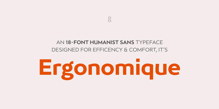 Font Ergonomique