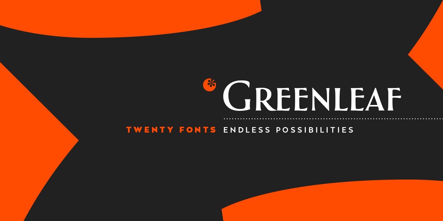 Font Greenleaf