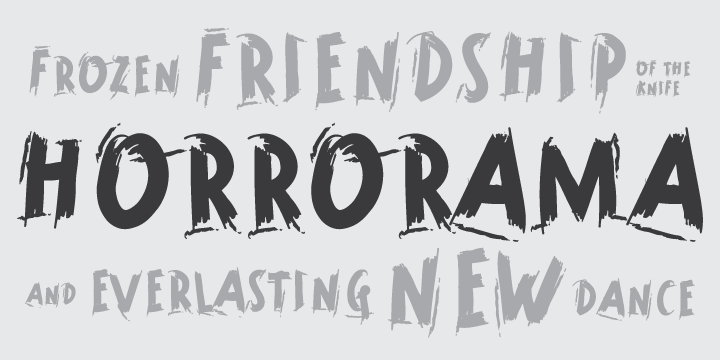Font Horrorama