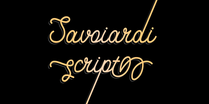 Font Savoiardi