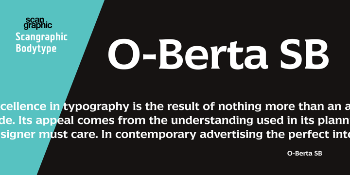 Font O-Berta SB
