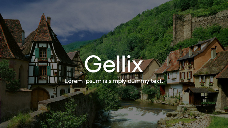 Font Gellix