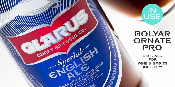 Font FM Bolyar Ornate Pro