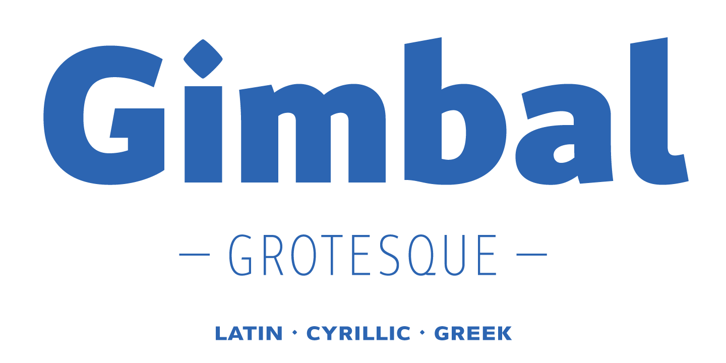 Font Gimbal Grotesque