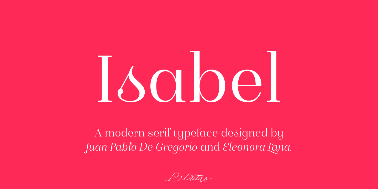 Font Isabel