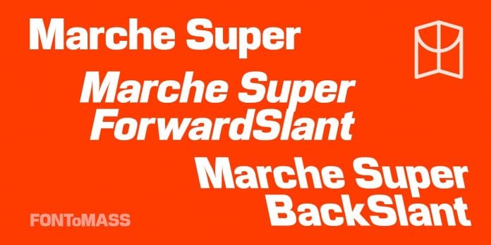 Font Marche Super