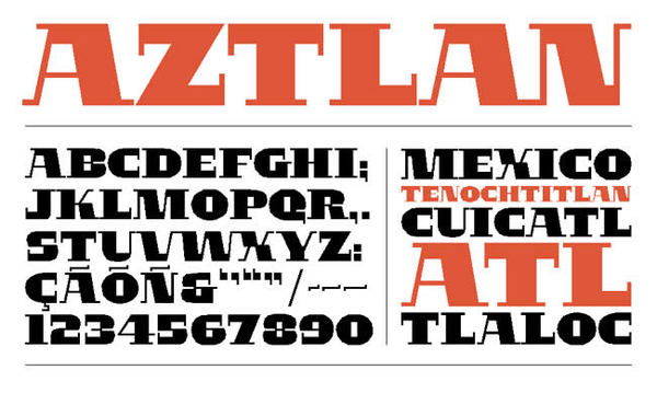 Font Aztlan