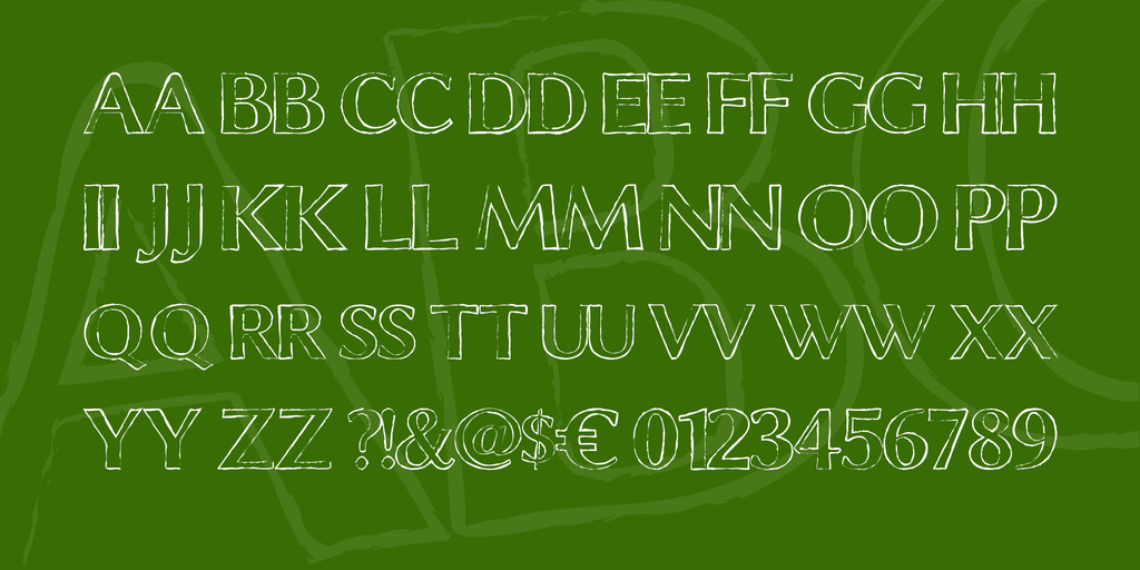 Font Chalkline