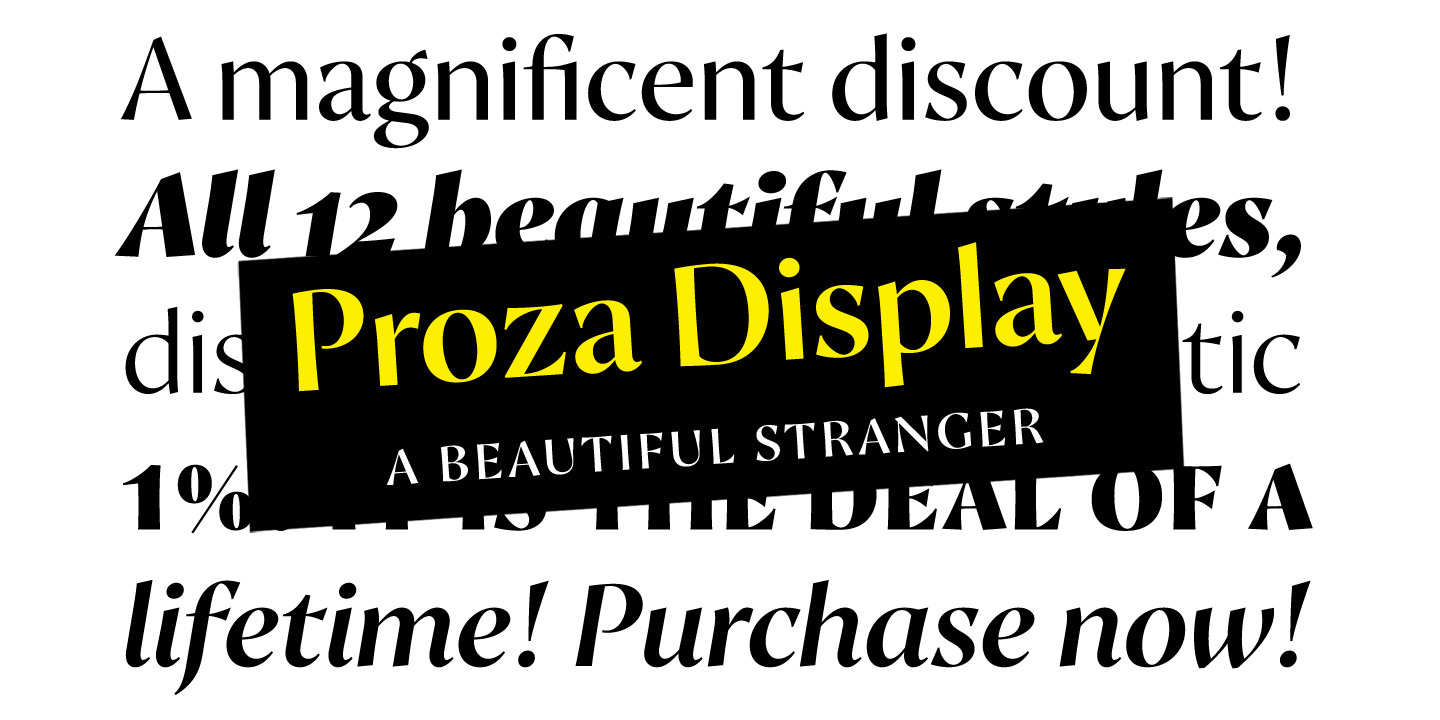 Font Proza Display