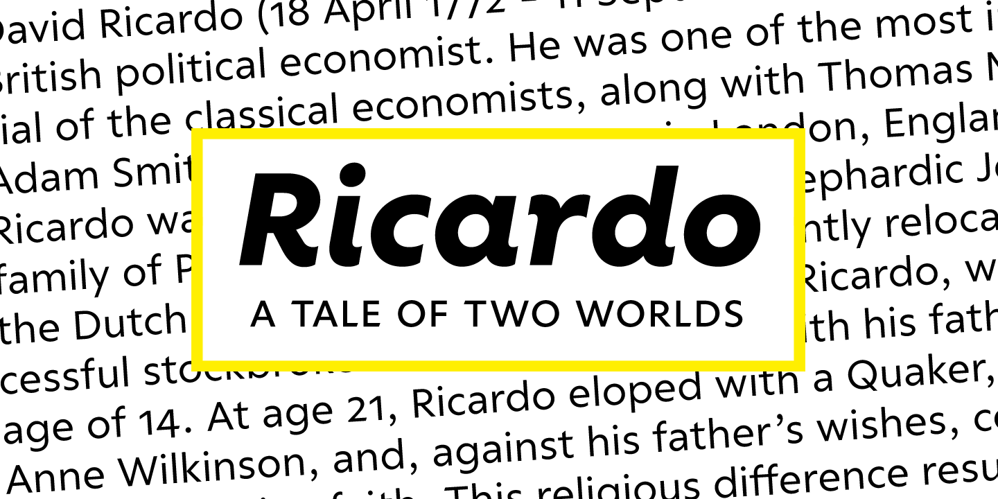 Font Ricardo ALT