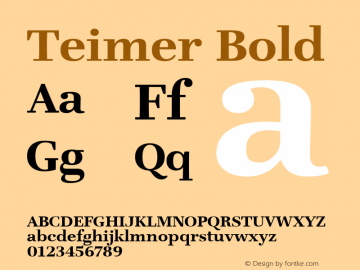 Font Teimer