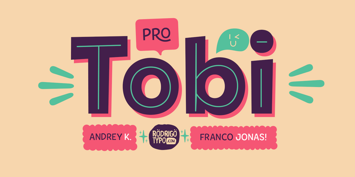 Font Tobi Pro