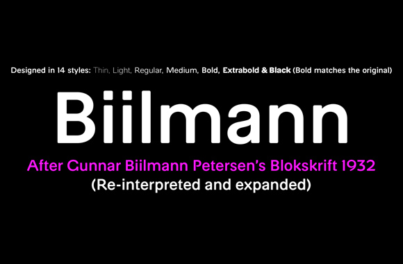 Font Biilmann