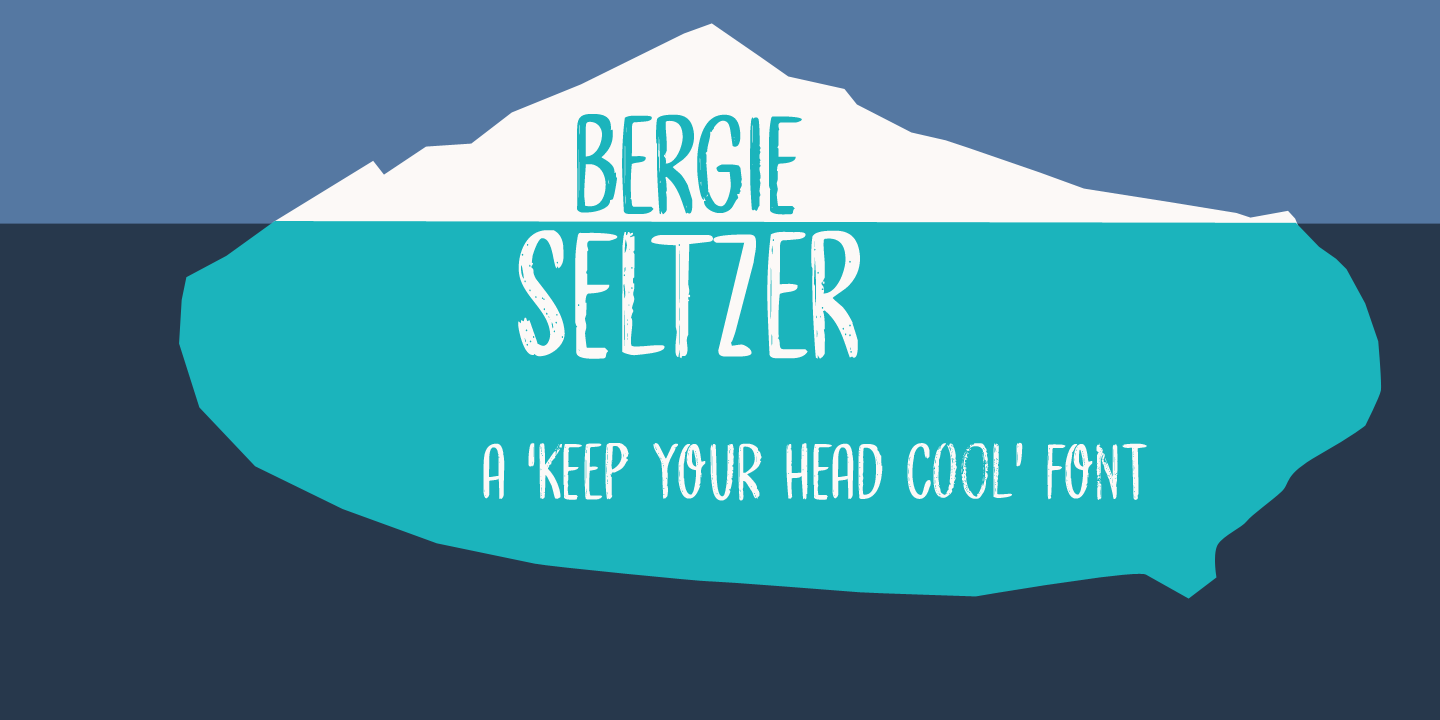 Font Bergie Seltzer