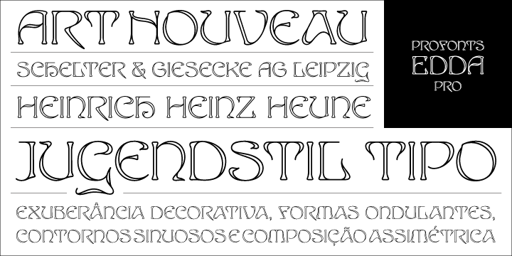 Font Edda Pro