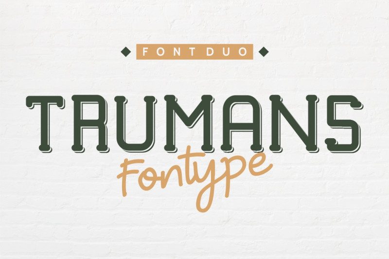 Font Trumans