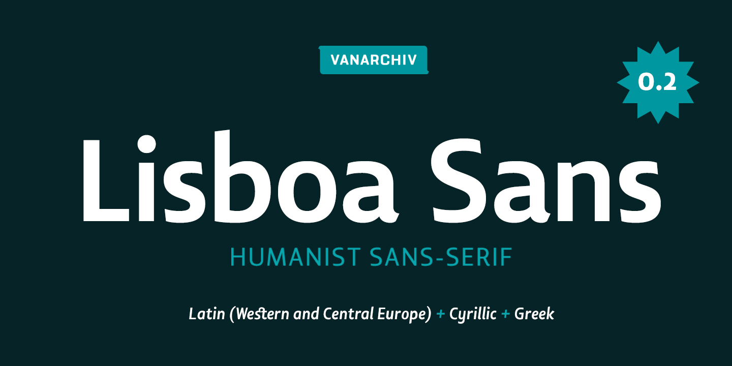 Font Lisboa Sans