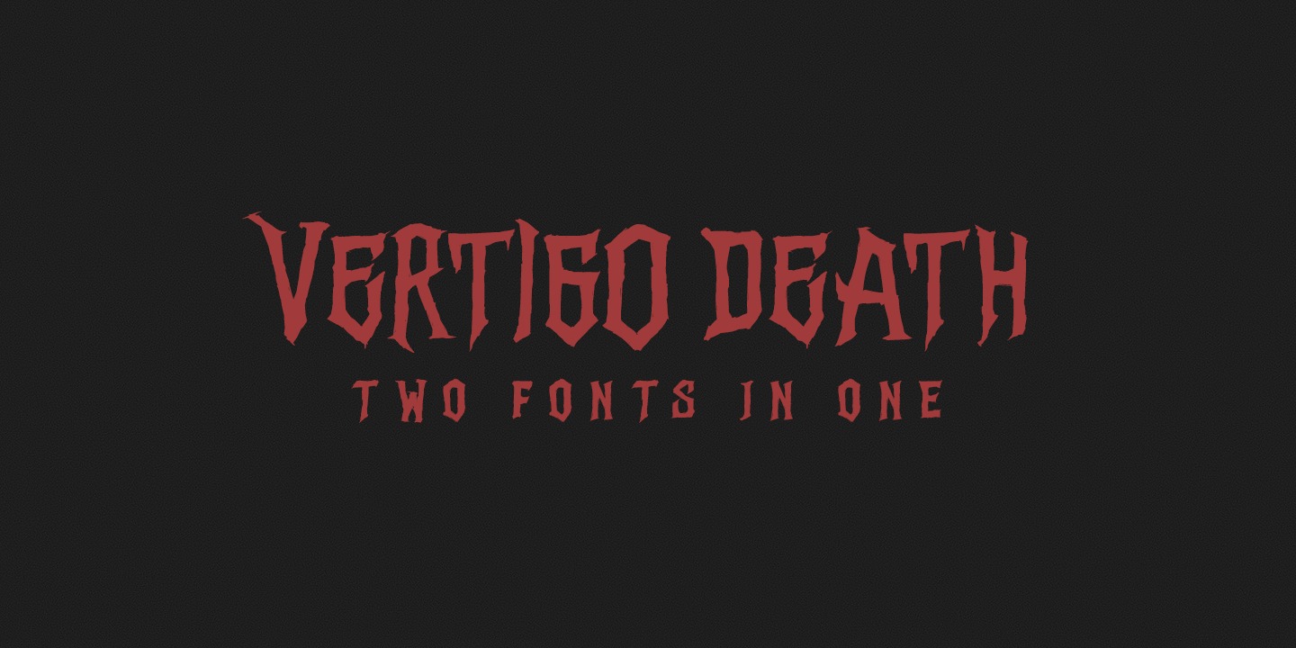 Font Vertigo Death