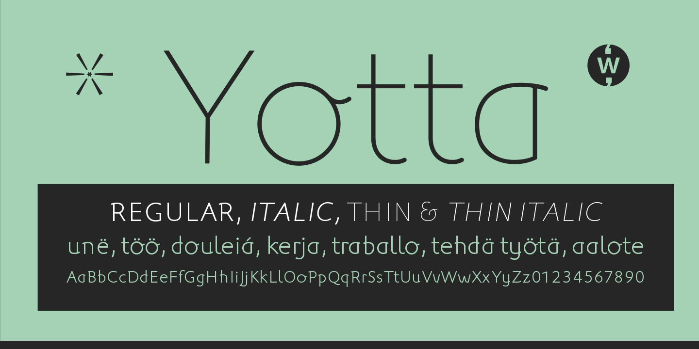 Font Yotta