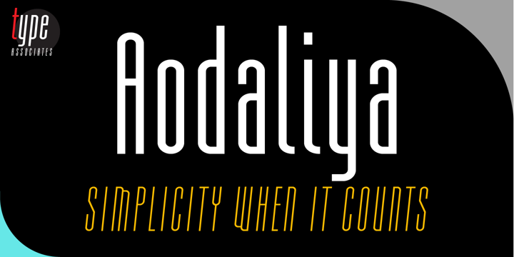 Font Aodaliya